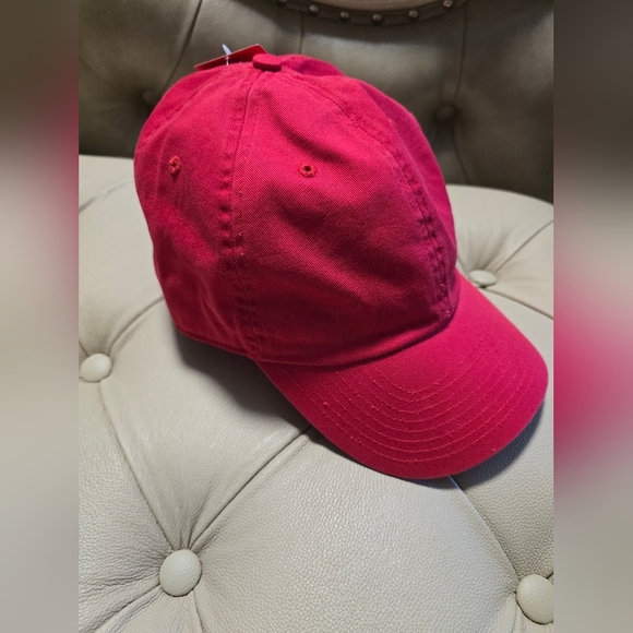 4 Ur' Zize Garment Chino Twill Red Baseball Cap Cotton Fitted Size XL - Picture 2 of 6